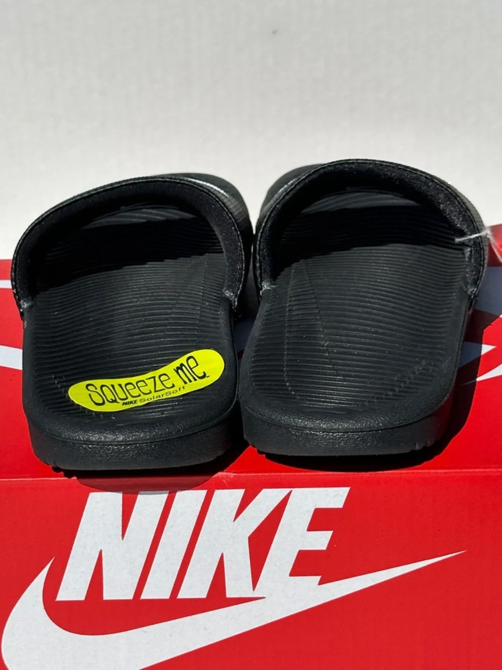 Nike Unisex Kawa Slide Sandal Flip Flop - Youth Kids 12C